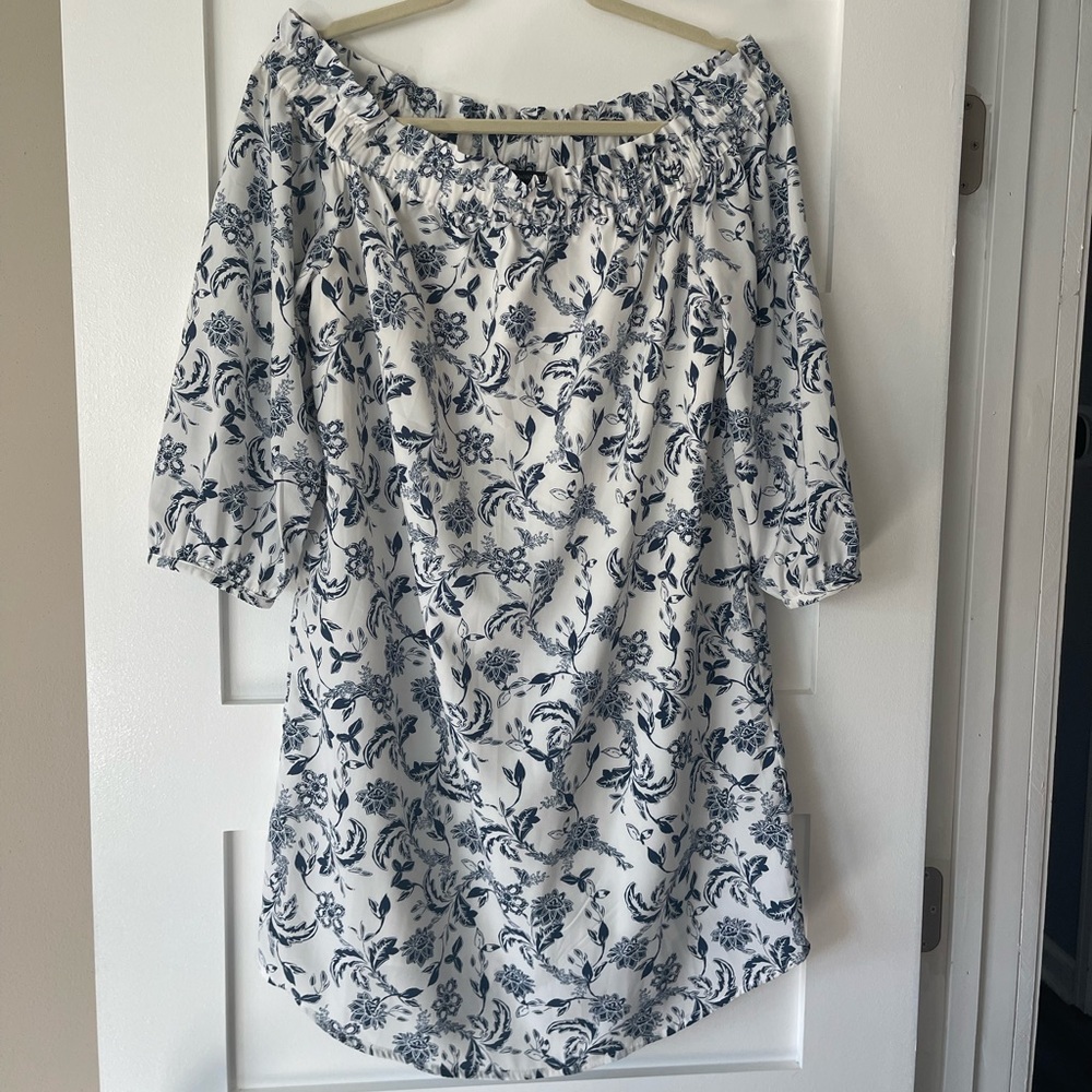 Banana Republic off the shoulder dress